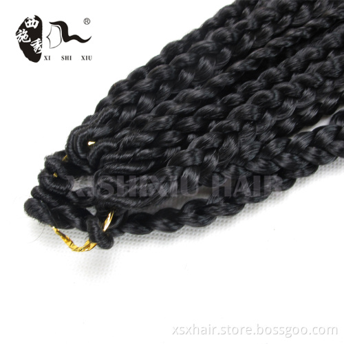 2016 new arrival Alibaba Express Hair Extension 3s Havana Mambo Box Braid Crochet Braids With Synthetic Hair